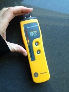 moisture meter skin test